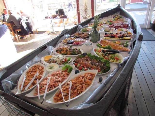 Fiskehuset Bogense buffet