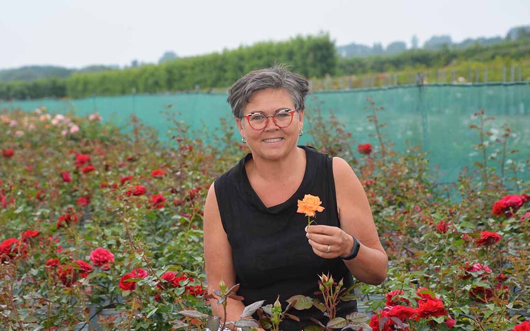 Jette Kærgaard fra Nordfyns Rosenfestival