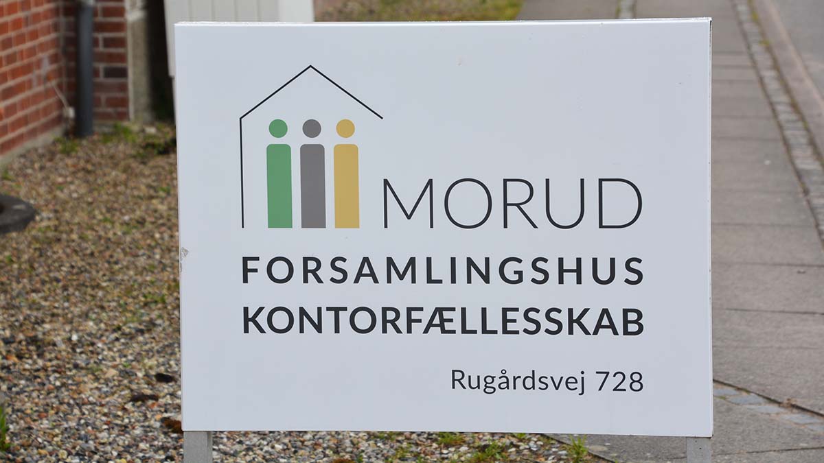 Morud Kontorfællesskab skilt