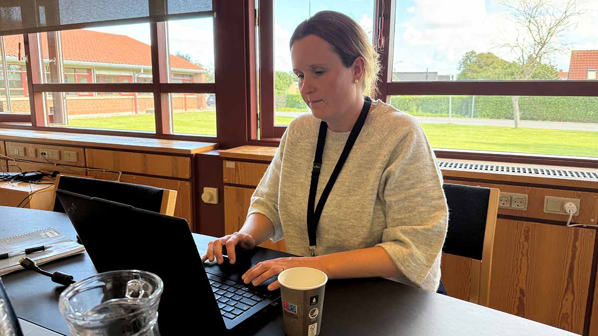 Sofie Nørgård Kristensen fra virksomhedsservice