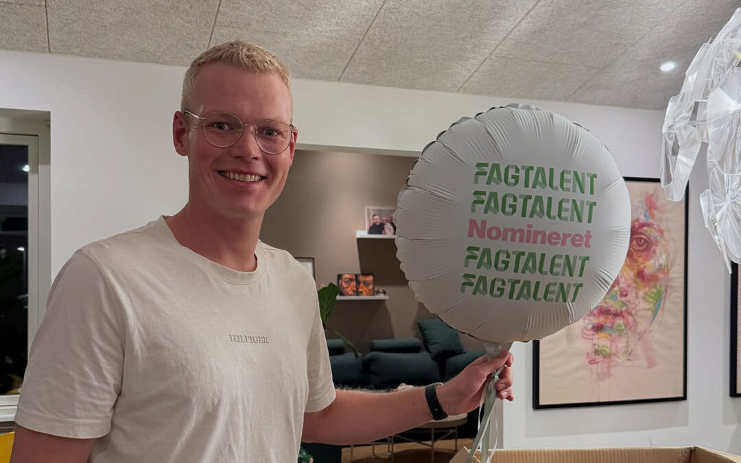 Frederik Berner nomineret til Årets Fagtalent
